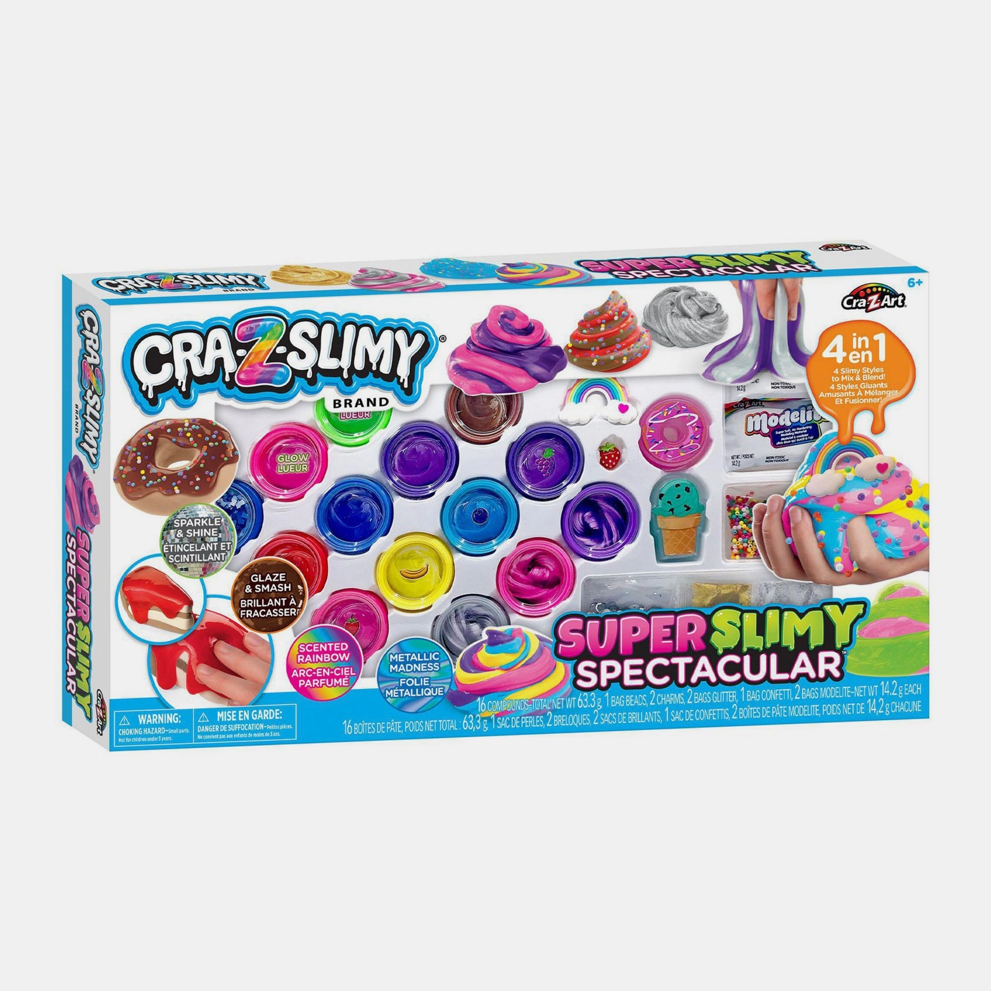 Cra-Z-Art Super Slimy Spectacular Value Set - 6+ years 24 pcs