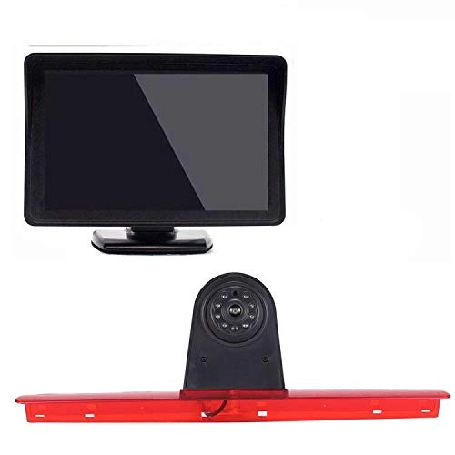 Brake Light Camera - 1280 x 720px Night vision + LCD Monitor - 4.3 Inches
