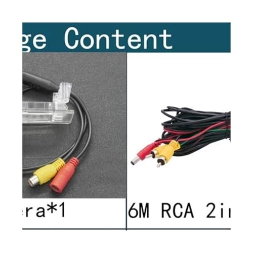 Reverse car rear view camera - Night vision Wired 720 x 540 pixels