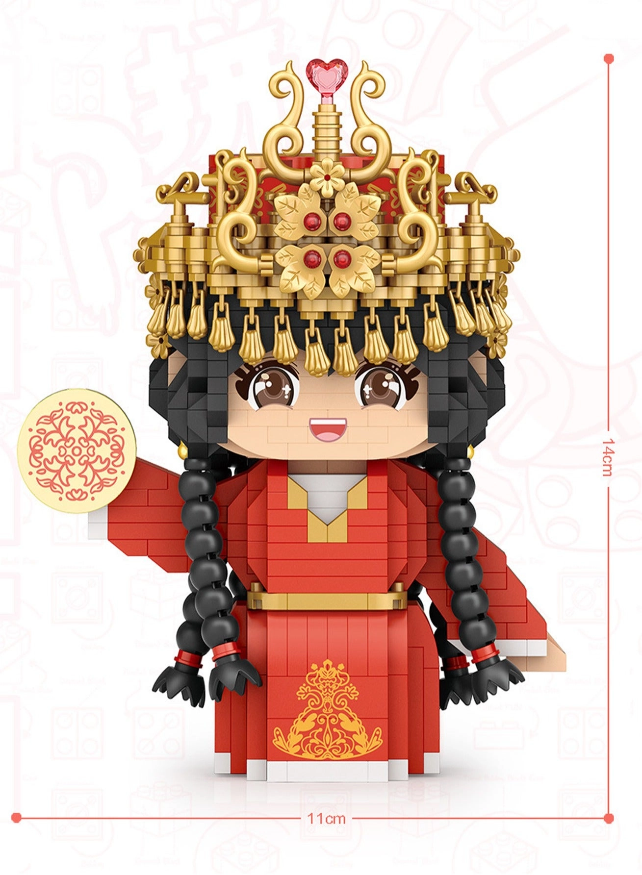 Braid Girl Model - 930pcs