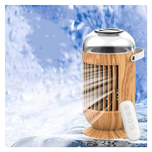 Mini Air Conditioner Fan - 400ml 3-speed three-color light