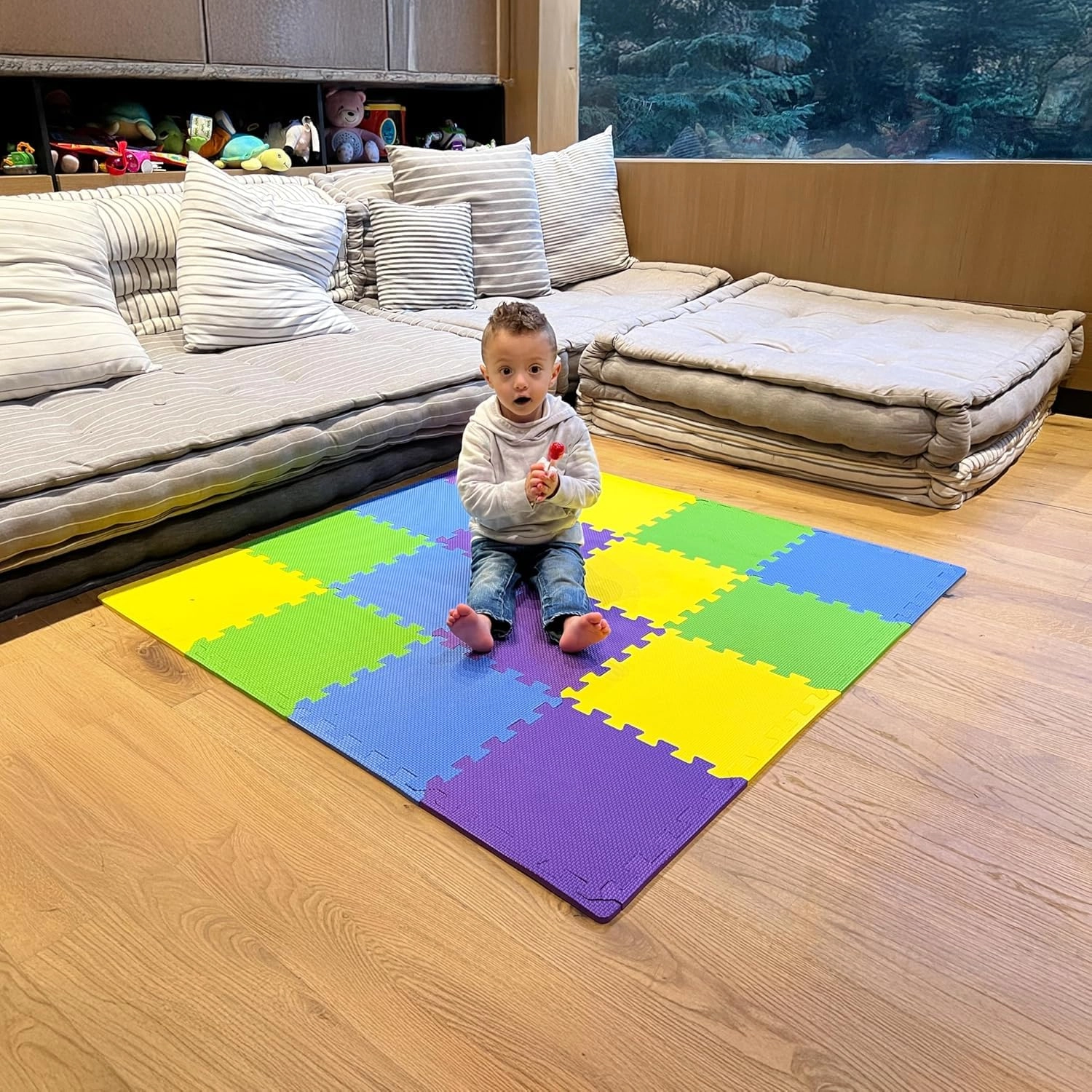 miotetto Baby Play Mat - Neutral 6-12 months