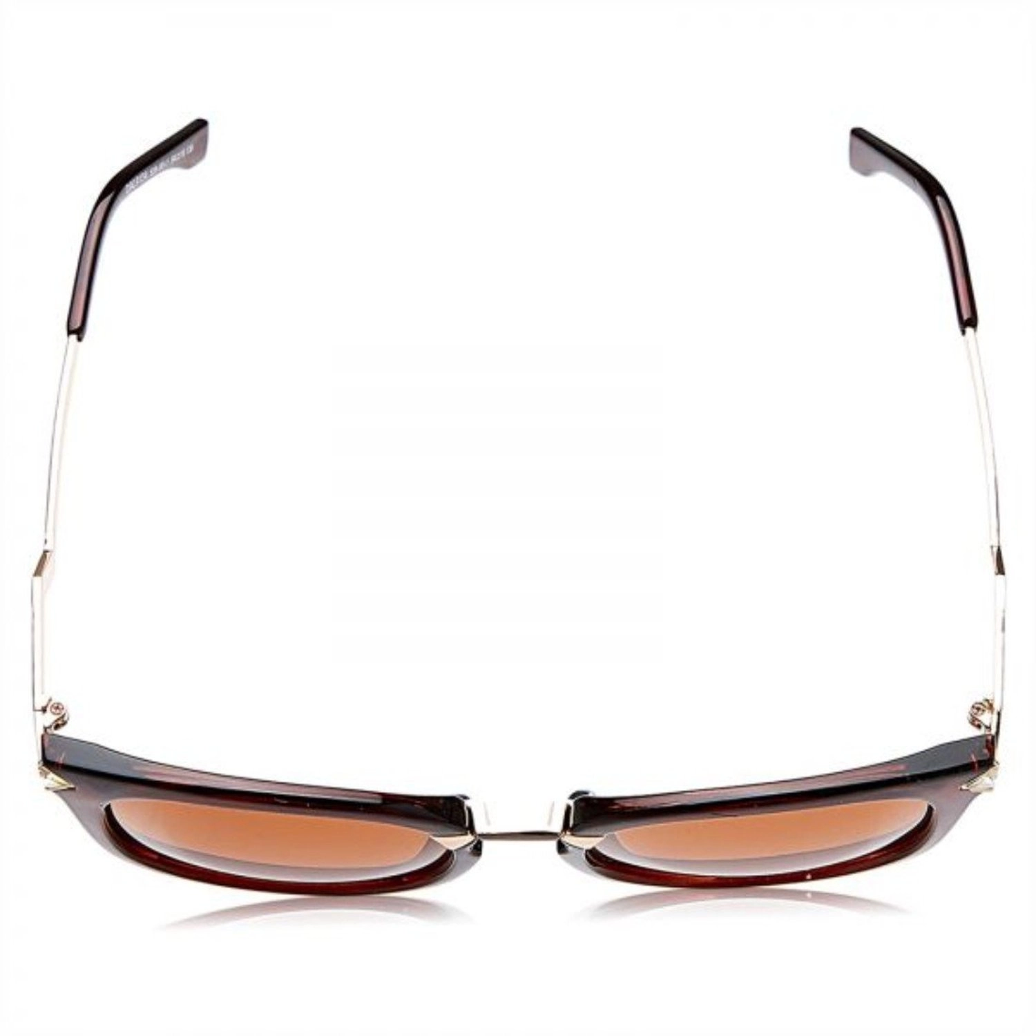 Round Shaped Sunglasses - 54mm Brown