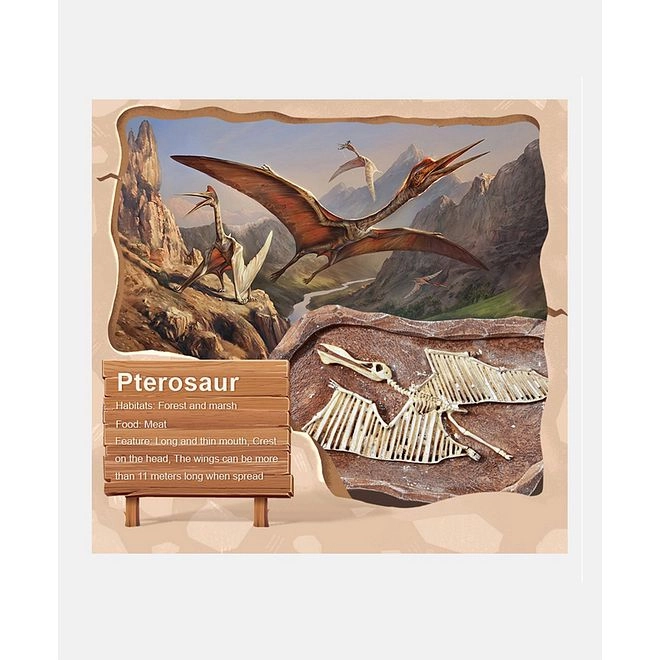 Revive A Pterosaur Dig A Dinosaur Kit - 6 years+