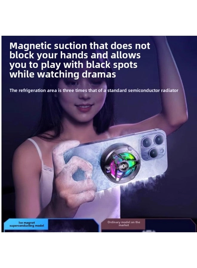 Mobile Phone Radiator - Magnetic Pro Fan Dual-core Overclocking