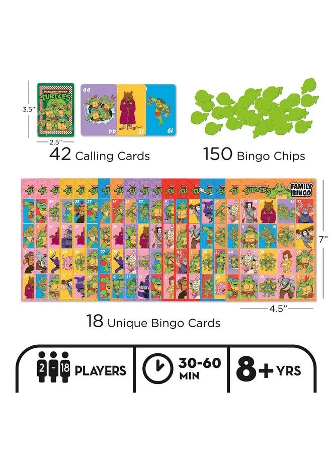 Teenage Mutant Ninja Turtles Bingo