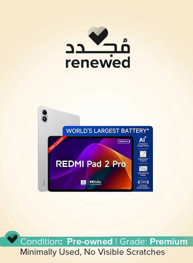 Xiaomi (Refurbished) Redmi Pad 2 Pro 12.1" Wi-Fi 8GB RAM 128GB