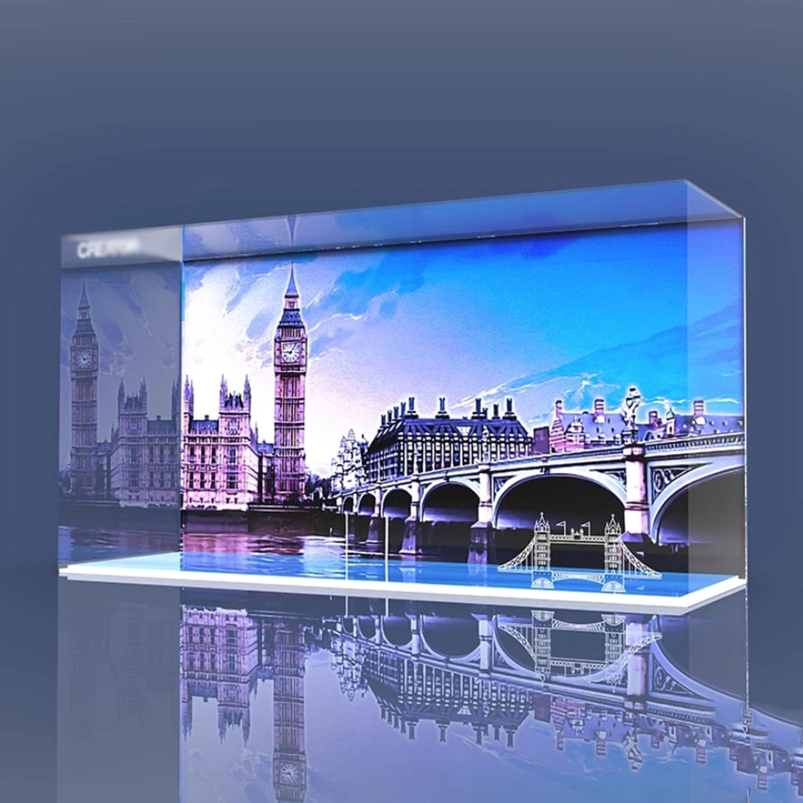 China Acrylic Display Case - 10214 Dustproof Transparent 107 x 30 x 50 cm