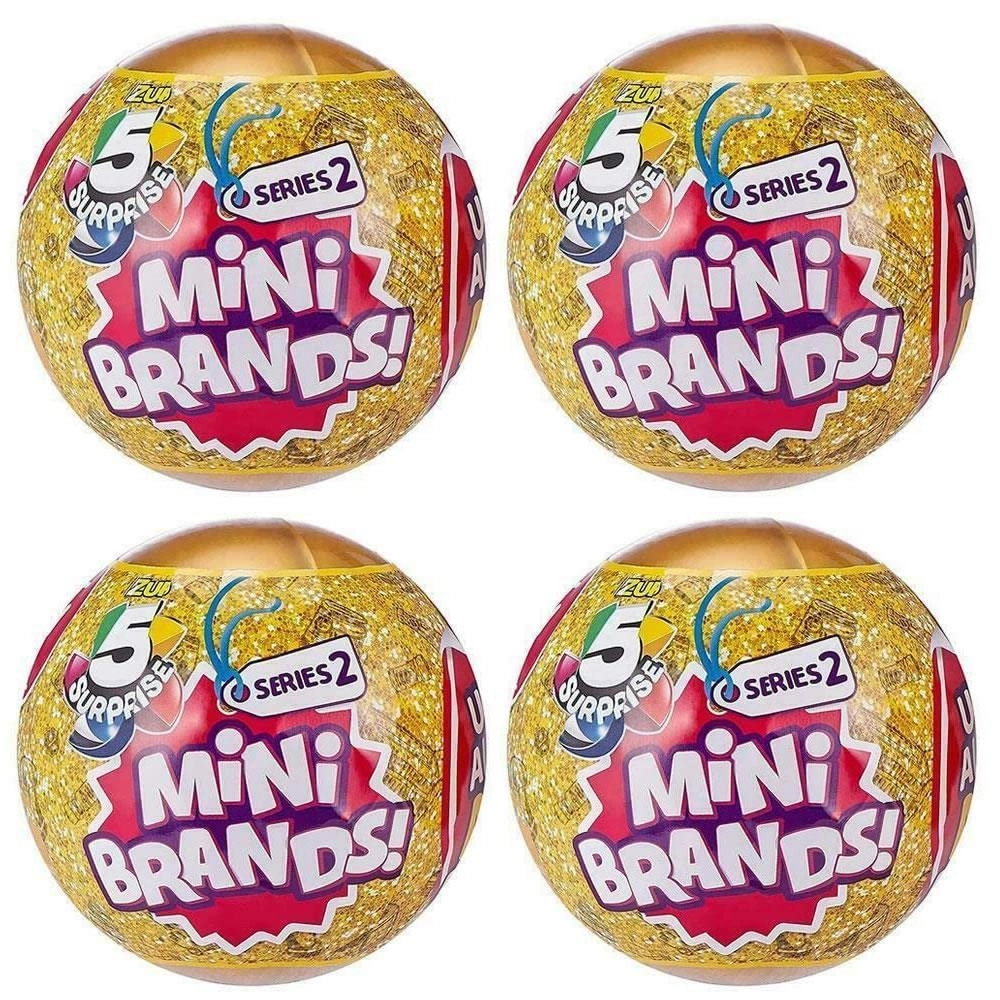 ZURU 5 Surprise Mini Brands Series 2 - 36.0 yr(s) Bear 5 Count