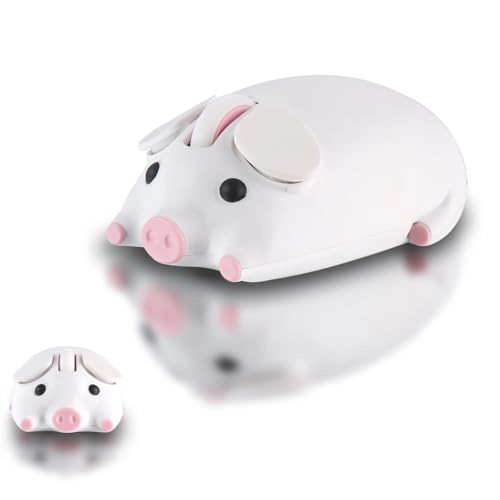 Cute Pig Mouse - Bluetooth & USB