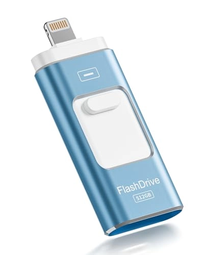 USB Stick - USB 3.0 Lightning Type-C for iPhone 512GB