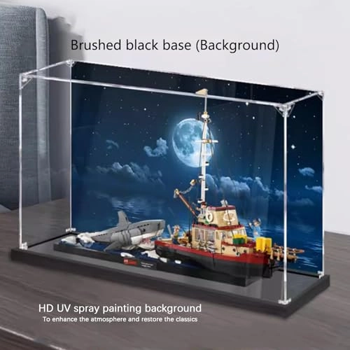 Display case - 65x25x40cm Acrylic Clear