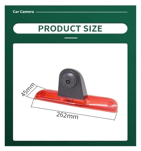 Rear View Camera Fisheye - Night vision Wired 1080P