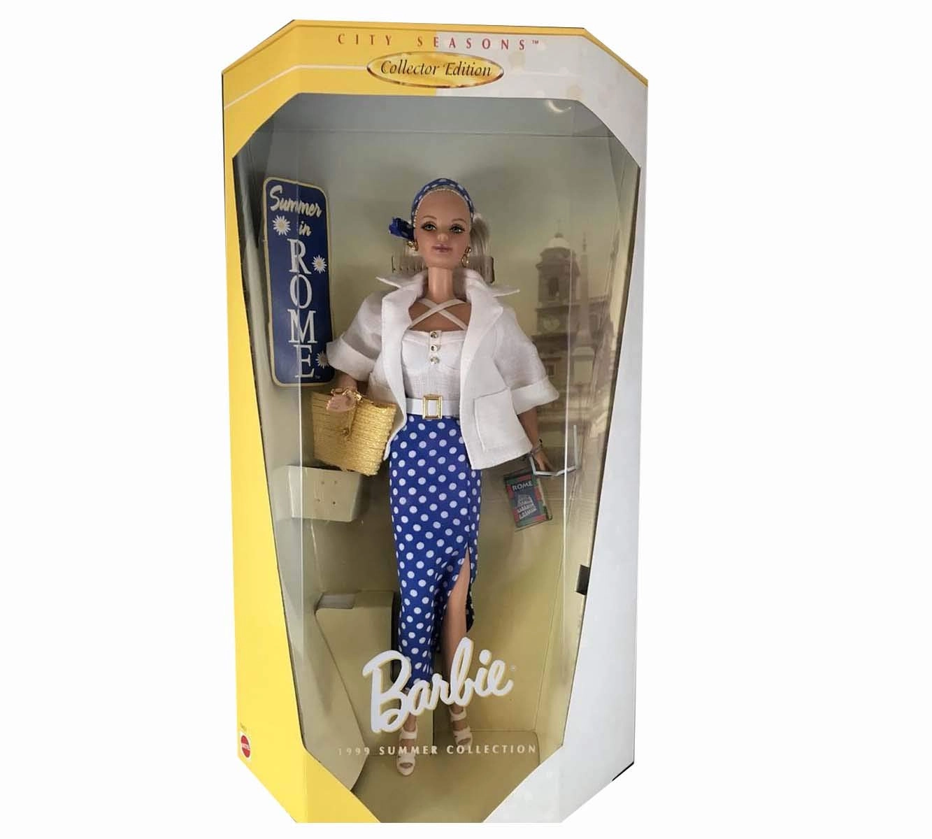 Mattel Barbie Summer in Rome - Ken 3 inches Straw