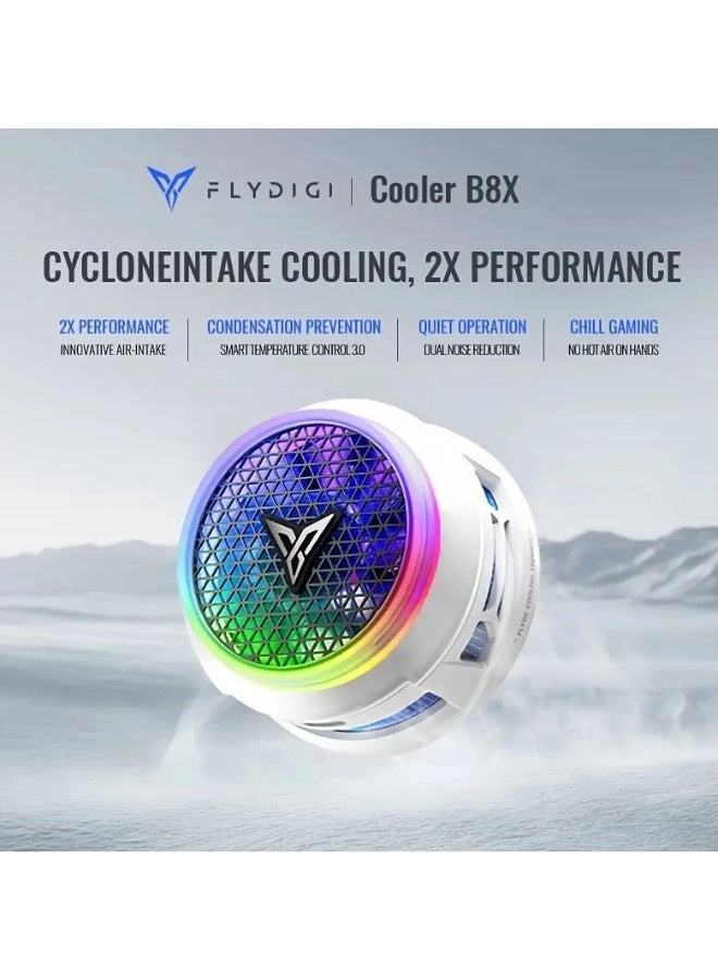 B8X Phone Cooler - 30W Magnetic App Control