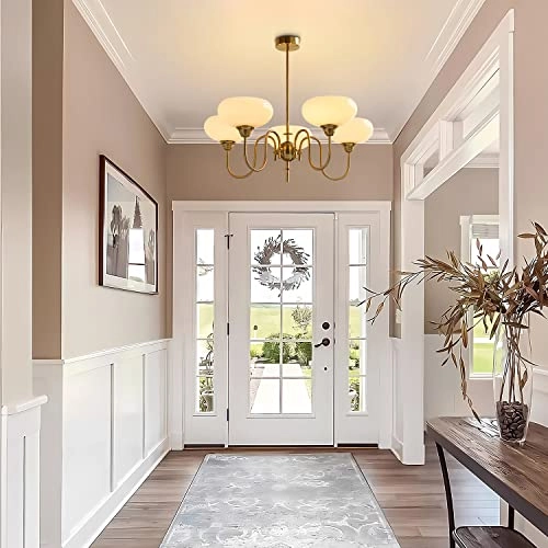 Gold Vintage Chandelier - Not Dimmable