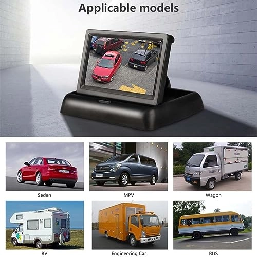 Folding Car Display - 4.3 inch
