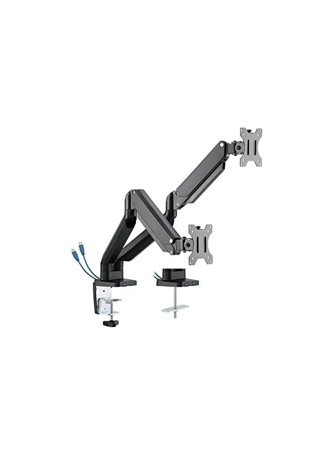 Dual Monitor Mount - 2 Monitors 32 inches 75mm or 100mm