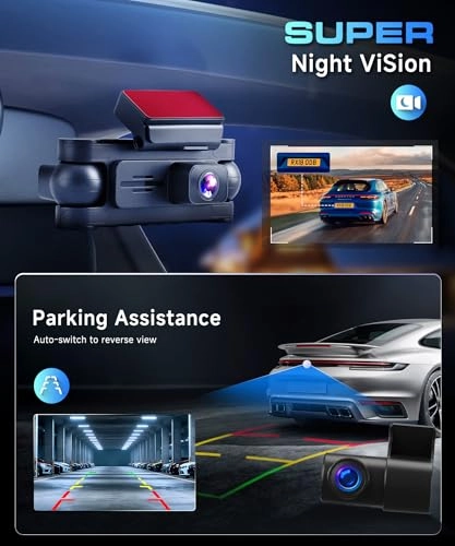 1080P 2K Dash Cam