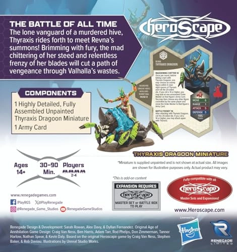 Thyraxis Dragoon - Fully Assembled Highly Detailed