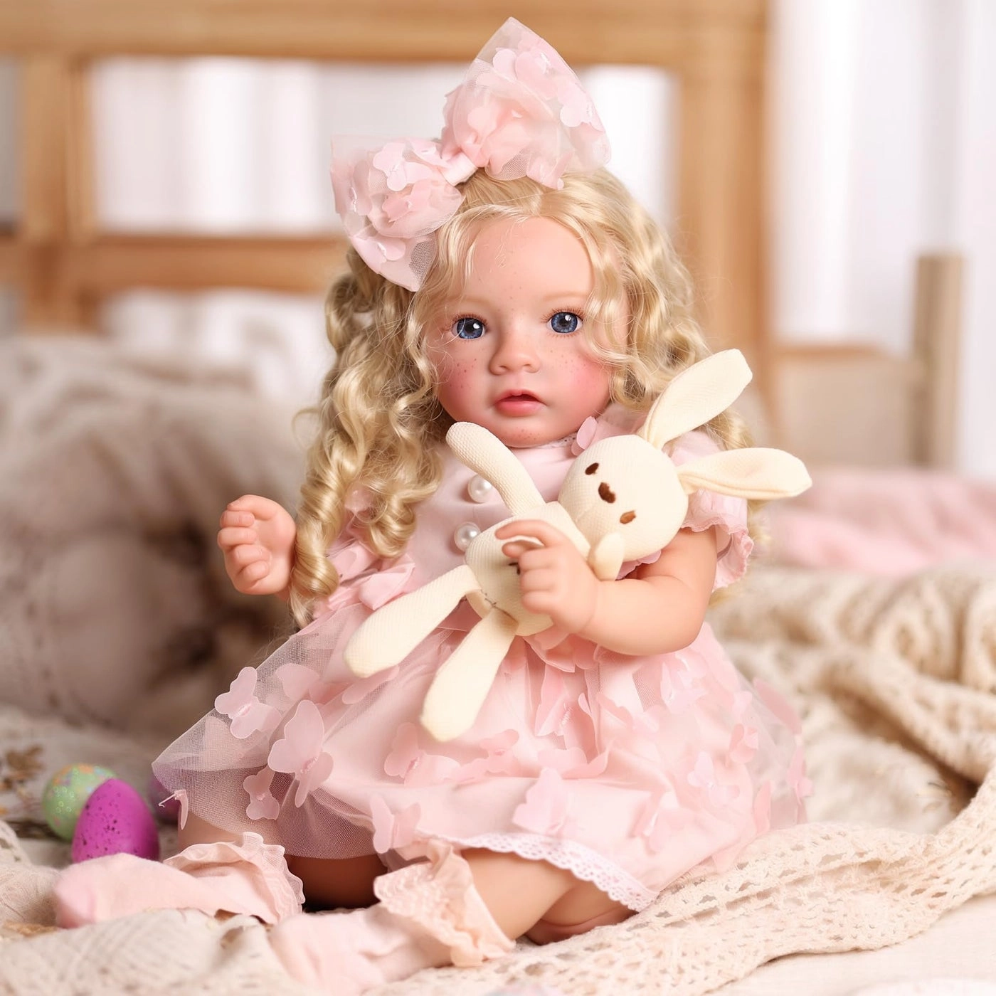 Bemi Reborn Baby Doll - 20 Inch Cloth Body Ages 3+