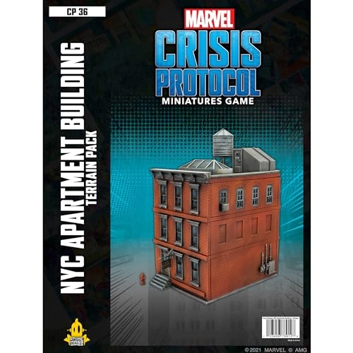 Marvel Crisis Protocol: Terrain Expansion: NYC Apartment Building - Miniatures Game