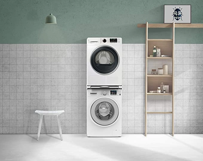 Base Tower Evo L60 - Compatible with all front-loading washer-dryers (minimum deep 45cm and maximum height 60 cm) and with all front-loading tumble dryers even if they are more than 60 cm deep