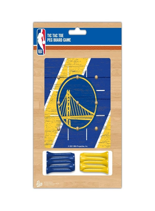 NBA Golden State Warriors Peg Pyramid Game