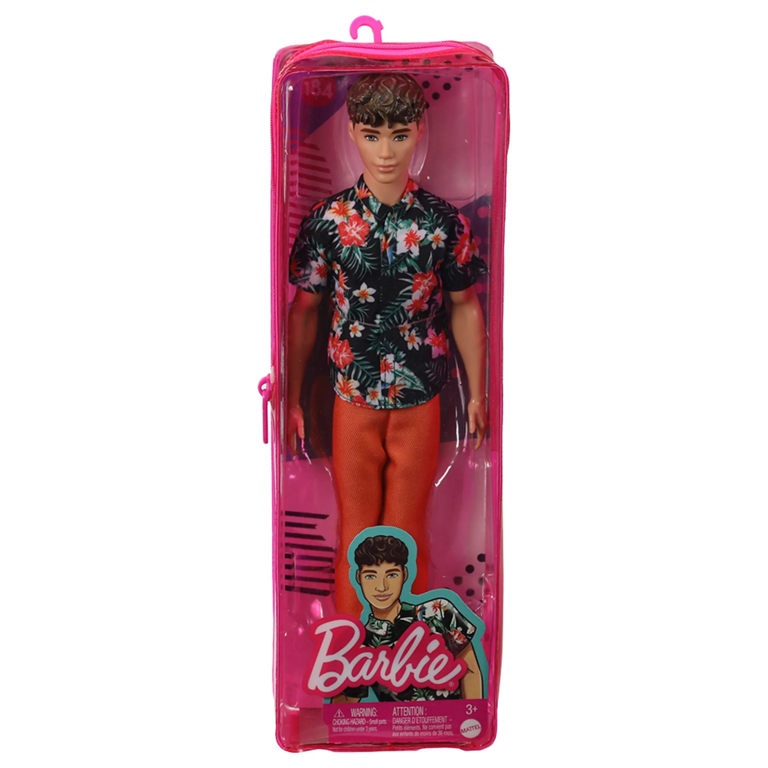 Ken Doll - Fashionistas Brunette Cropped Hair Ages 3+