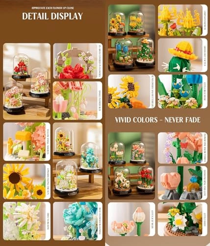 Warm Sunflower Building Toy - 1 piece