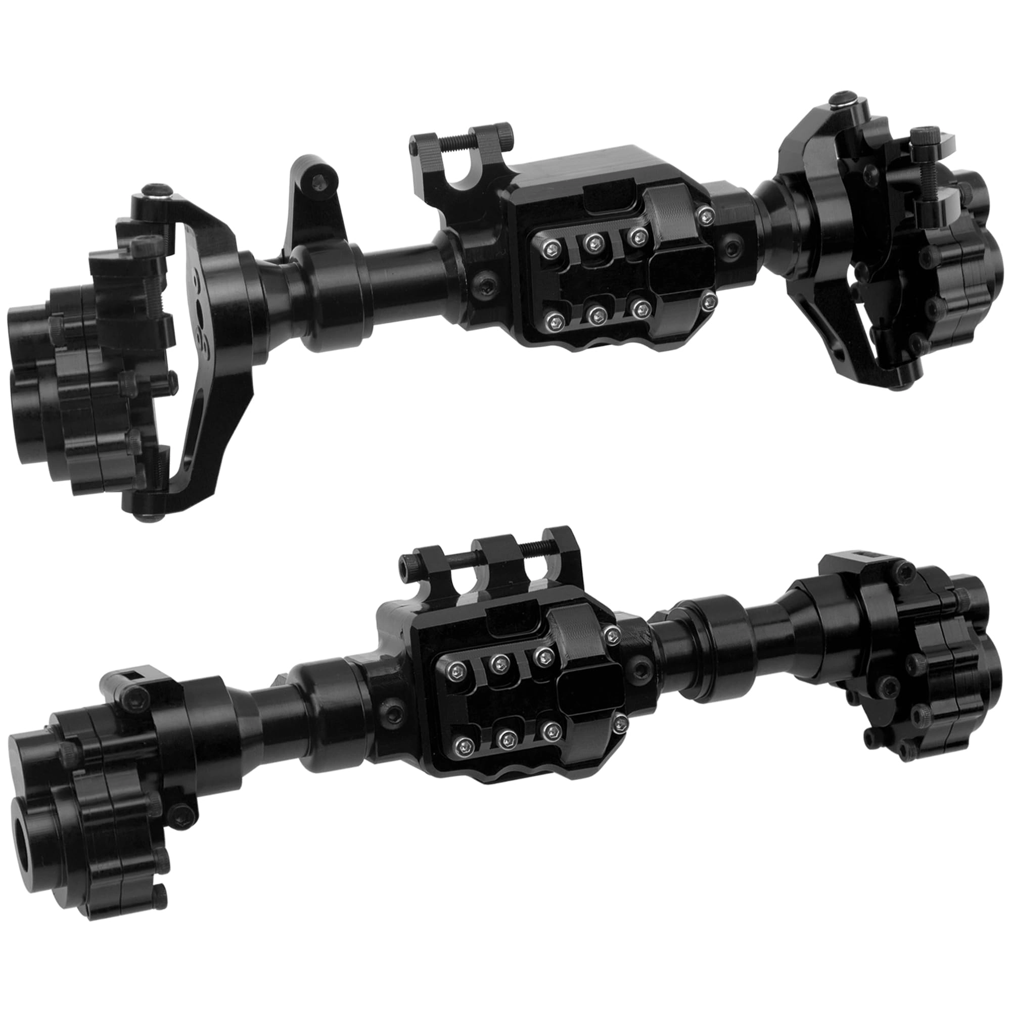 Share Goo Front Axle Housing - 1/10 + Rear Axle Housing