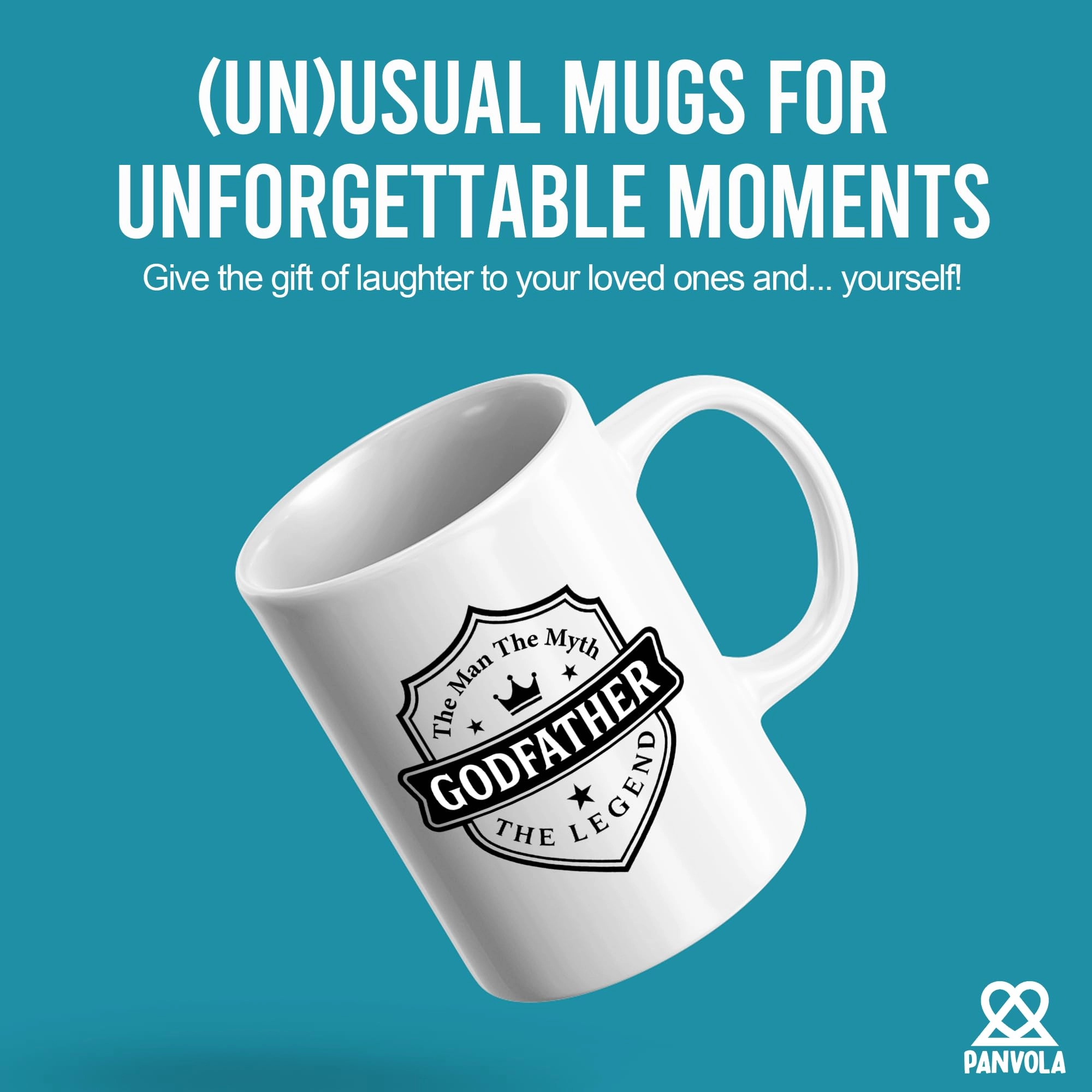 Godfather The Man The Myth The Legend Ceramic Mug - 1 pcs