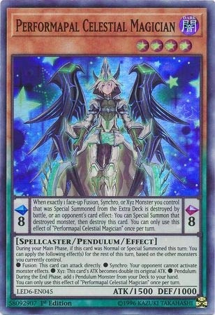Yu-Gi-Oh! Performapal Celestial Magician LED6-EN045