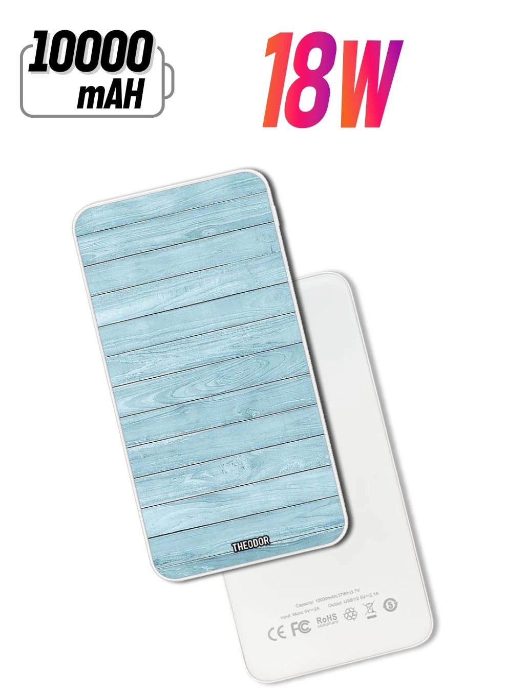 Theodor PPBA290 - 10000mAh 18W PD