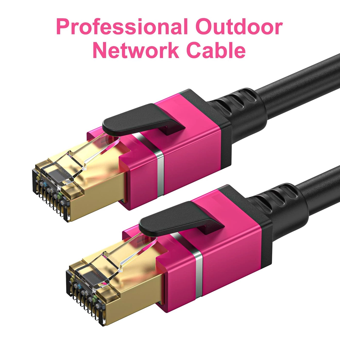 Cat8 Outdoor Ethernet Cable - 300FT