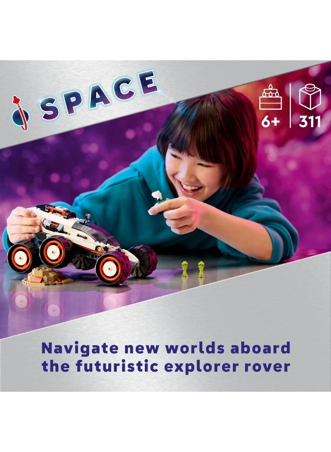 City Space Explorer Rover and Alien Life (60431)