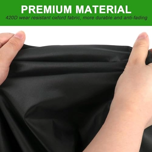 Refrigerator Cover - 33"W x 33"D x 67"H Black