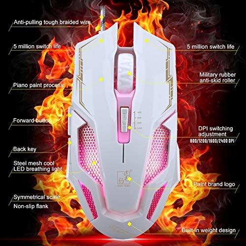 V6 Optical Gaming Mouse - USB