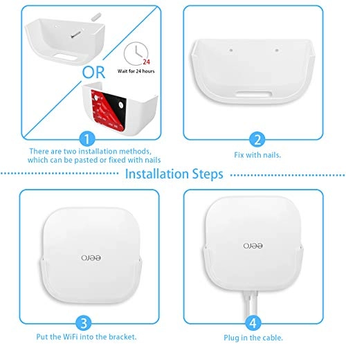 Screwless Wall Mount - 2 piece(s) eero Pro 6E