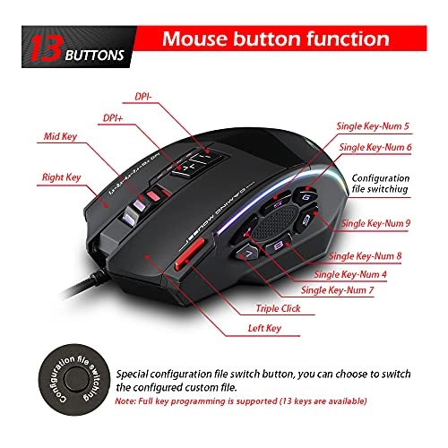 C-13 Gaming Mouse - Wired