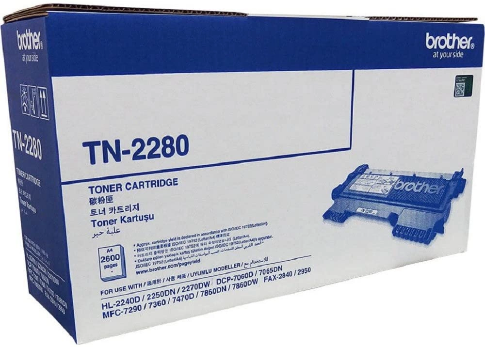Brother Tn 2280 - Up To 2,600 A4 Copies @ 5% Black