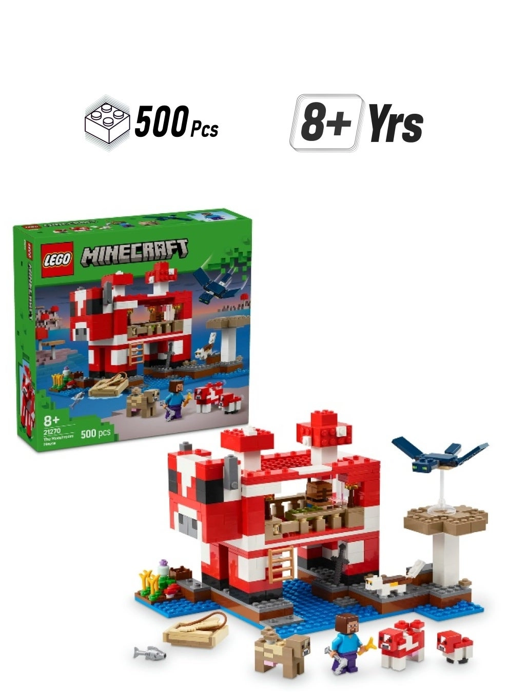 Minecraft The Mooshroom House (21270)