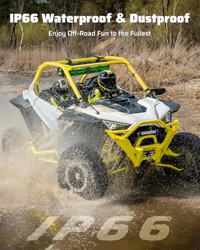 Rumble-X Series UTV Sound Bar - 8 Speakers