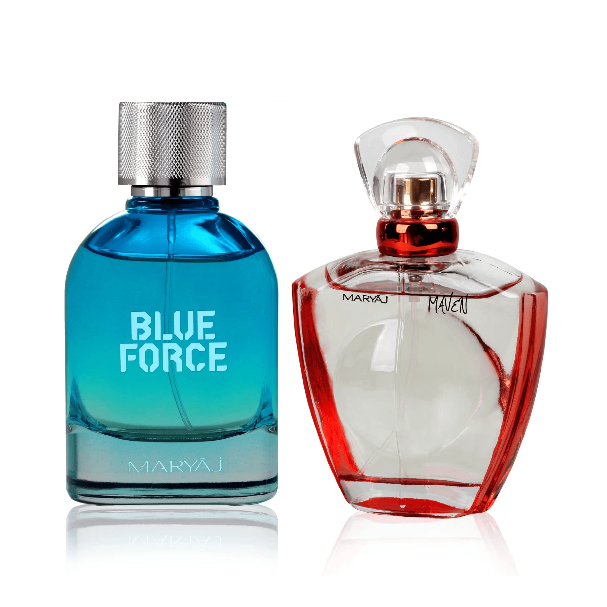 AJMAL PERFUMES LLC BLUE FORCE Eau de Parfum - 100ml + MAVEN Eau de Parfum - 100ml
