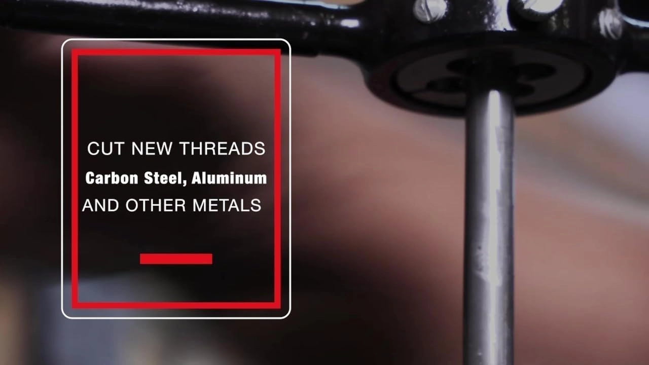 DWT Series - 13/16" OD High Speed Steel Round Adjustable Die