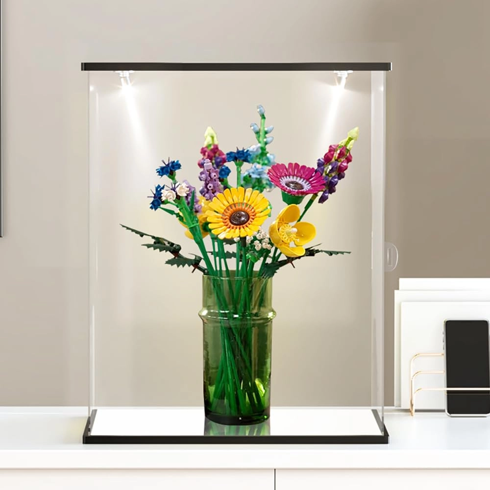 Acrylic Display Case for Lego 10313 Flower Bouquet