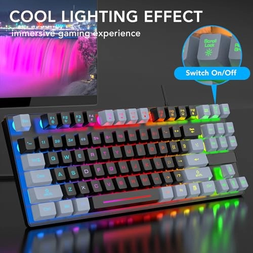 Compact Gaming Keyboard - Wired