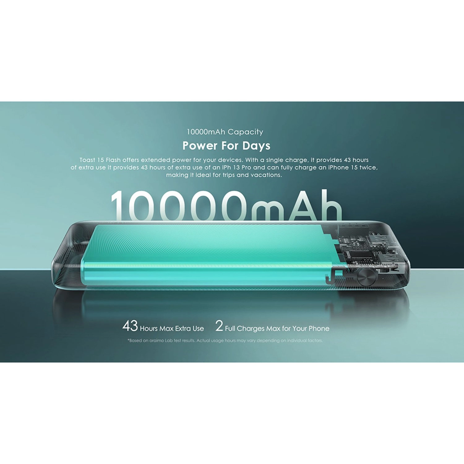 Toast 15 - 10000mAh 15W