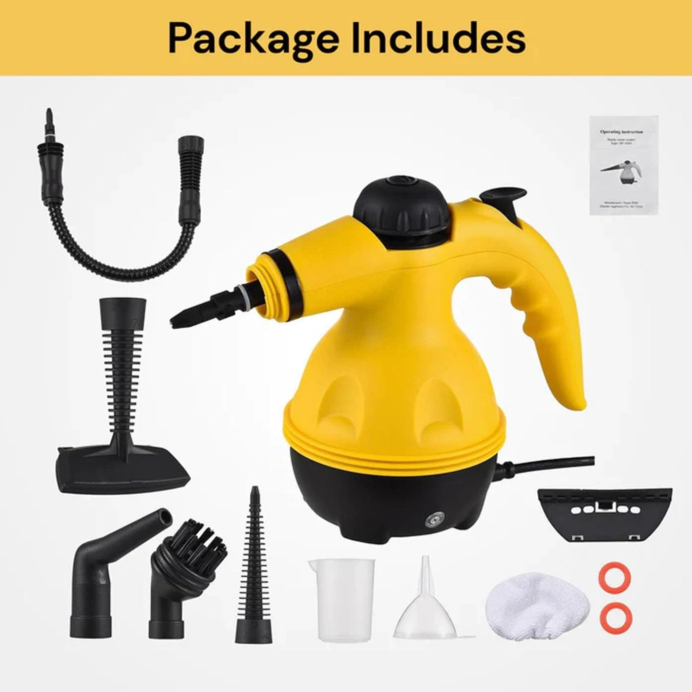 High Temperature Steam Cleaner - 1000W Handheld