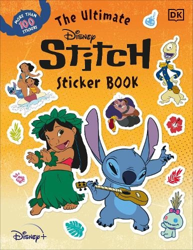 DK Disney Stitch Sticker Book 16 pcs